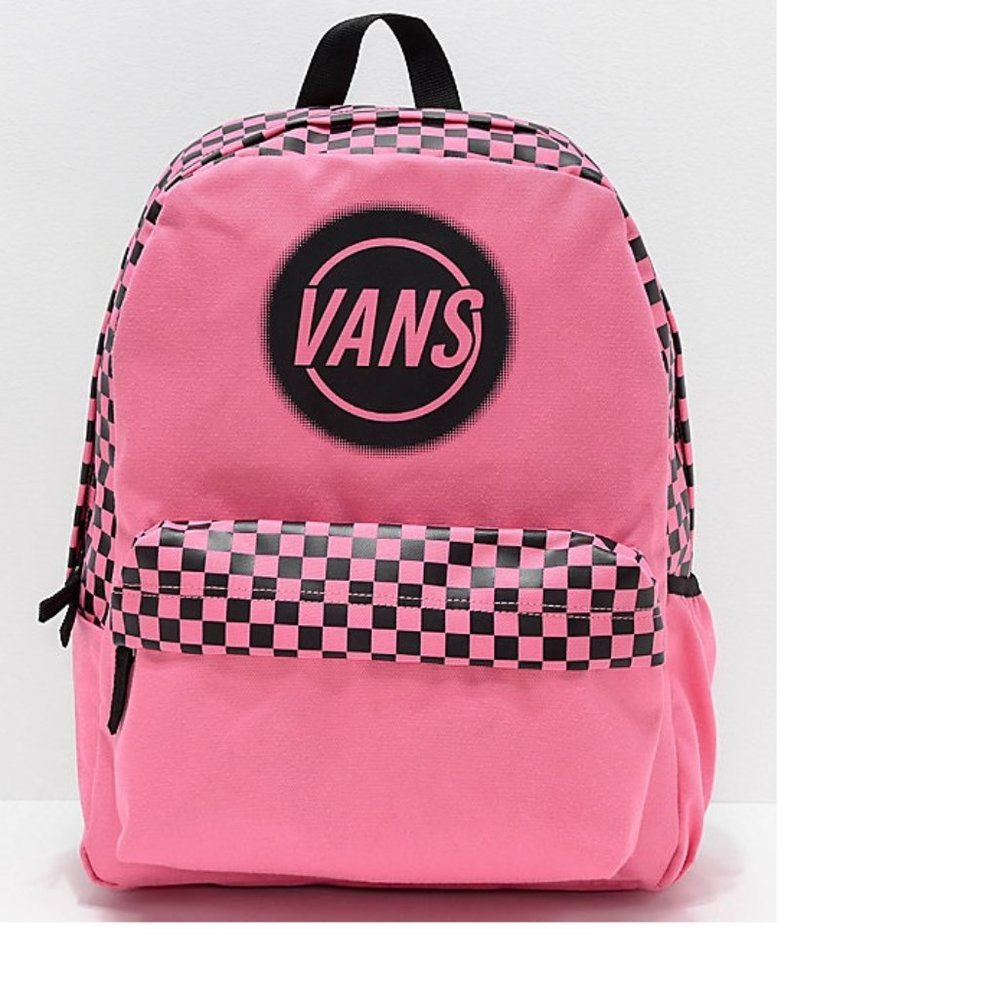 Vans Realm Taper Off Azalea Pink Backpack - Picture 5 of 12